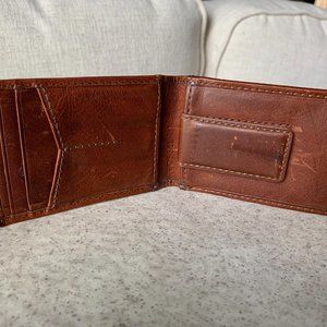 Fossil Money Clip Bifold Wallet